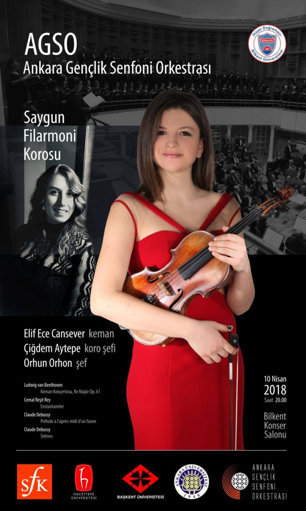 Ankara Genclik Senfoni Orkestrasi AGSO Konser Görseli