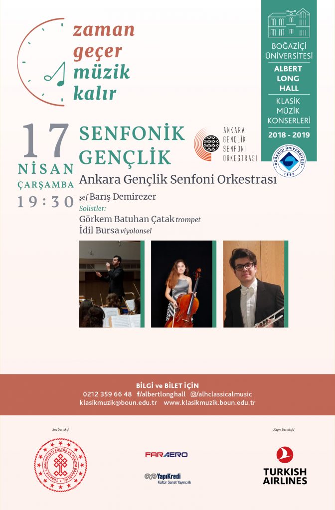 Ankara Genclik Senfoni Orkestrasi AGSO Konser Afişi